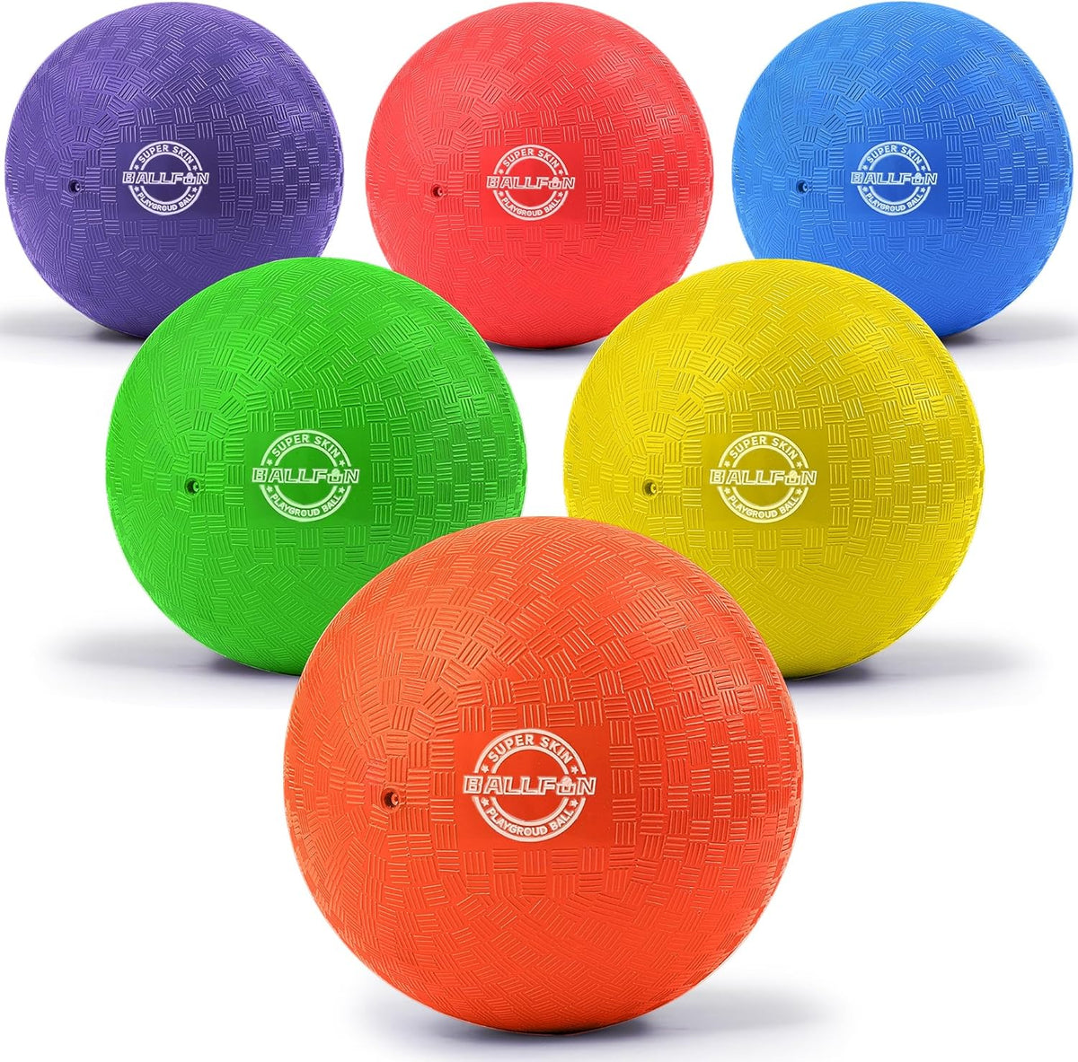 Dodgeballs Playground Balls, Dodge Ball Set for Kids & Adults, Bouncing Kickballs Handball for