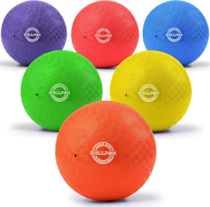 Dodgeballs Playground Balls, Dodge Ball Set for Kids & Adults, Bouncing Kickballs Handball for