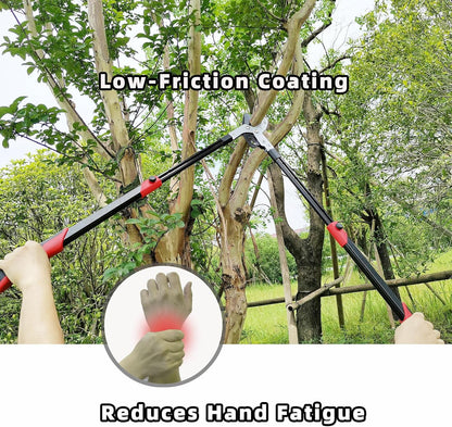 Loppers Branch Cutter Heavy Duty Tree Trimmer, Extendable 28-41" Tree Pruner with Compound Action