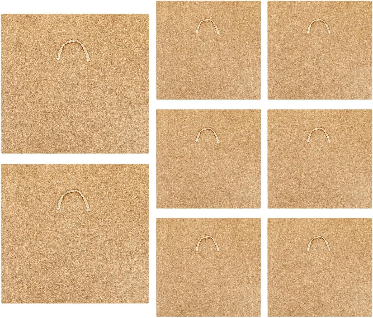 Zubebe 8 Pcs 2 ft x 2ft Worm Blanket Farm Kit Worm Bin Blanket Worms for Composting Fits Many Bin