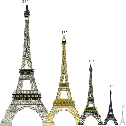 allgala 24" Eiffel Tower Statue Decor Alloy Metal, Bronze