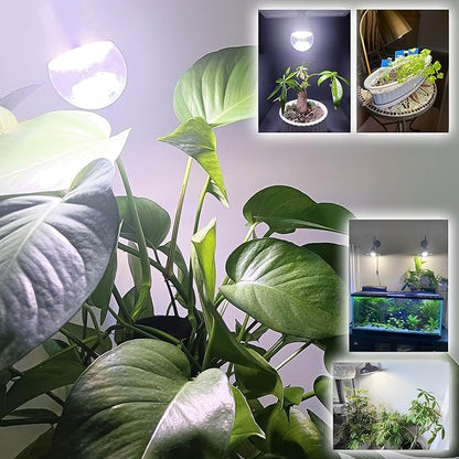 Grow Light Bulbs E12 Candelabra Small Screw Base for Indoor Plants Full Spectrum,Grow LED Light