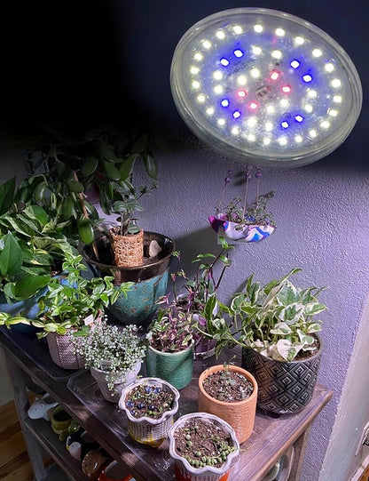 BR30 LED Grow Light Bulbs Floodlight 5000K Red Blue Full Spectrum, 20W E26 Plant Light Bulb 200w
