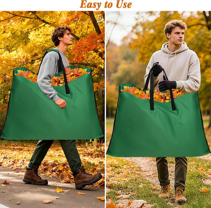 Leaf Bag for Collecting Leaves, 600D Oxford Cloth Collapsible Reusable Garden Yard Waste Tarp