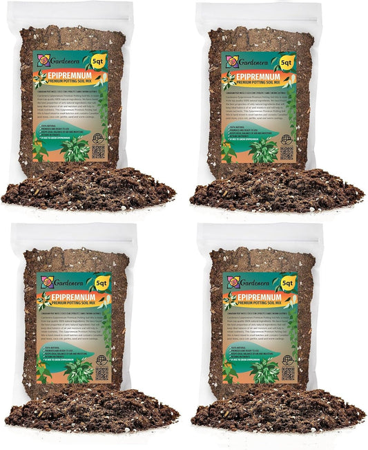Gardenera Epipremnum Potting Mix - Unlock Robust Growth and Gorgeous Foliage with Our