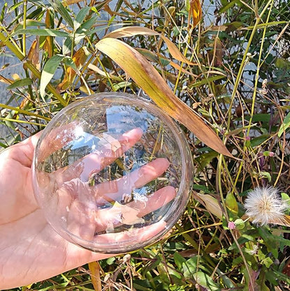 Acrylic Hollow Ball, Clear Plastic Fillable Ornaments Ball, DIY Clear Plastic Balls for New Years