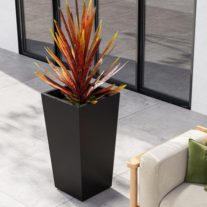 Garvee 22.5" Tall Planters Set of 2, Outdoor＆Indoor Planter Pots