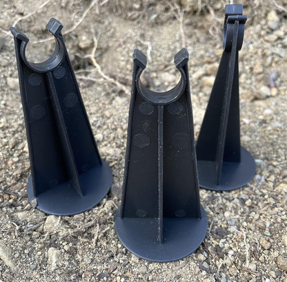 Sandbaggy Rebar Plastic Chair | Fits Rebar #3 to #5 | Heavy Duty Construction- Preferred Choice for