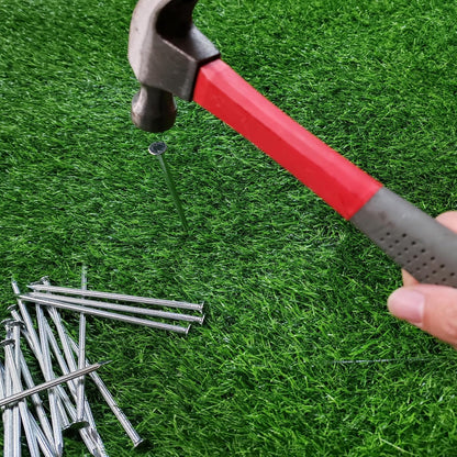 Landscape Stakes,Metal Galvanized Landscape Spikes for Artificial Turf,Tent Spikes,Paver Edging