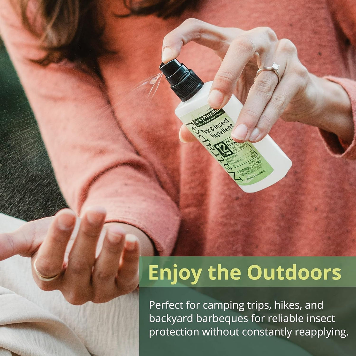 Natrapel Tick & Insect Repellent - Bug Spray with 20% Picaridin - Family Protection Against