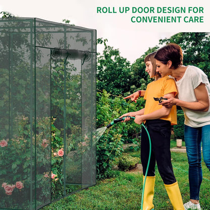 SUNYRISY Garden Plant Netting Crop Cage for Garden Raised Bed, 6.5 x 3.3 x 6 Ft Plant Cover Cage