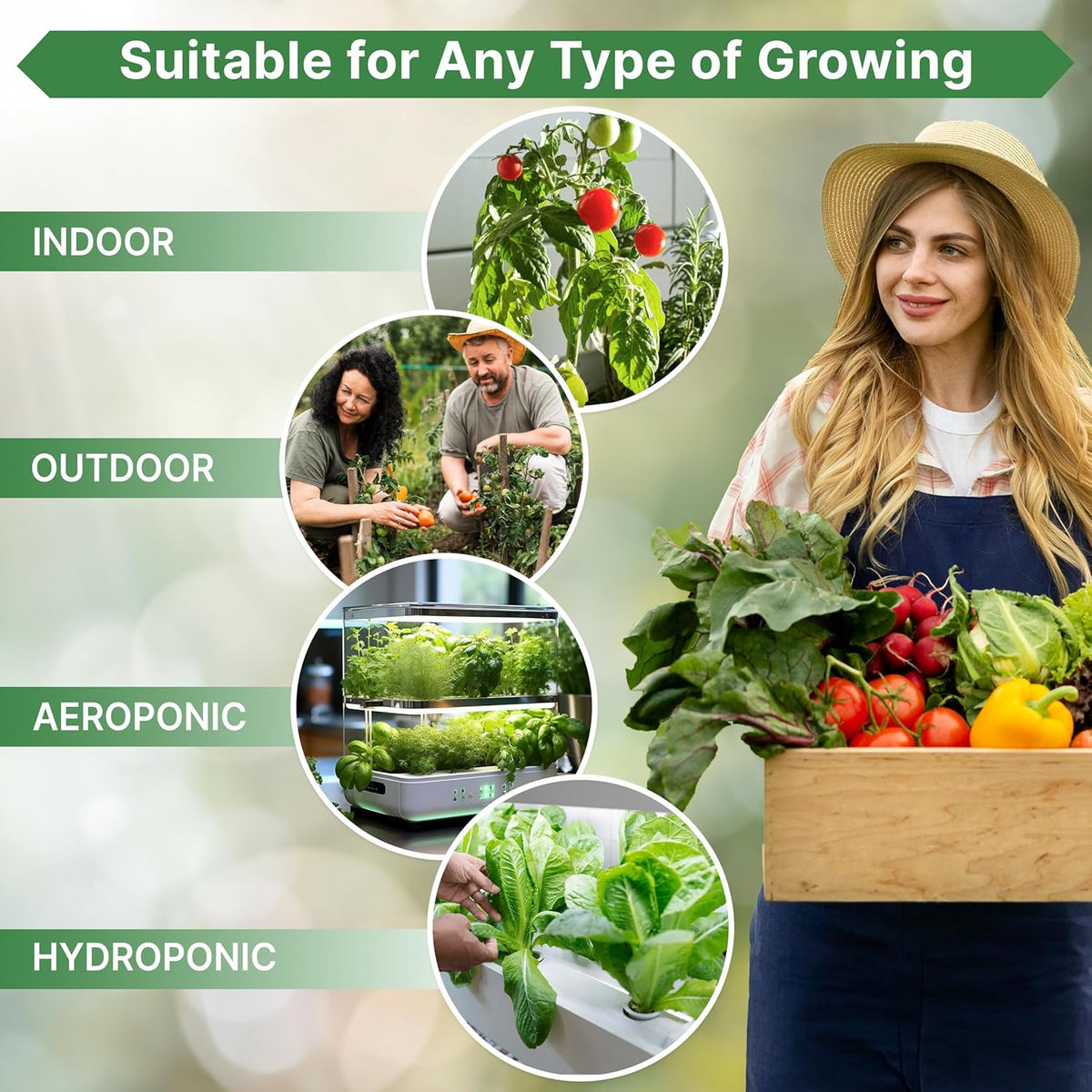 Organo Republic 13 Unique Super Hot Pepper Seeds Variety Pack - 1,020+ Non-GMO Heirloom Pepper