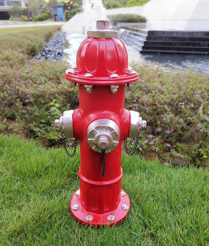 Fire Hydrant Garden Statue for Dogs to Pee On,Puppy Pee Post Training Tool Resin Statue,Indoor