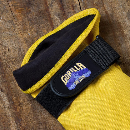 GORILLA EASY CONNECT Gardening Gloves Lightweight Tough Heavy Duty Long Sleeve Leather Pruning