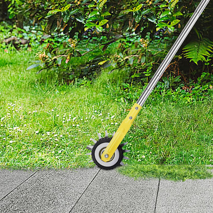 Wheel Rotary Edger, Adjustable Length Lawn Edger, Stainless Steel Edger Lawn Tool, Lawn Tool for