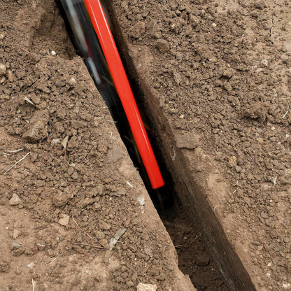 429cc 14HP Kohler Gas Powered E-Start Cable Ditching Mini Trencher,24'' Trench Depth, 27pcs Carbide