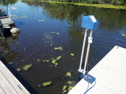 Scott Aerator: Aquasweep with Oscillator | Dock Mount | Muck Blaster | 1 Horse Power, 115V | Made