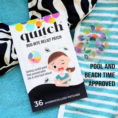 Quitch Mosquito Bite Itch Relief Patch, After Bite Insect Bite Treatment, Anti Itch Cream