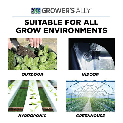 Grower's Ally Spider Mite Control Concentrate 1 qt | Natural Spider Mite & Insect Killer with