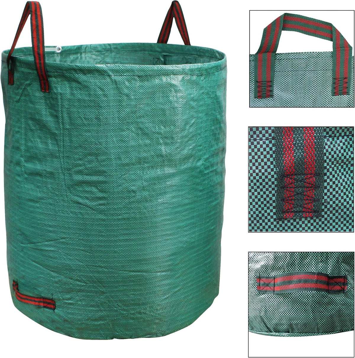 PHYEX 5-Pack 72 Gallons Garden Bag Heavy Duty Gardening Bags, Lawn Pool Garden Leaf Waste Rubbish