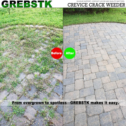 GREBSTK Crack Weeder Crevice Weeding Stainless Steel Sharp Lightweight Tool