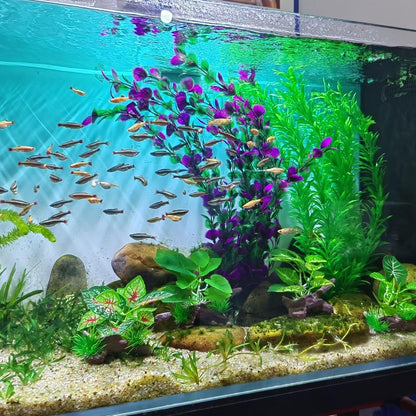 20.47 Inch Tall Aquarium Plants – Large Lifelike Artificial Fish Tank Decorations, 2 Pcs Fish Tank