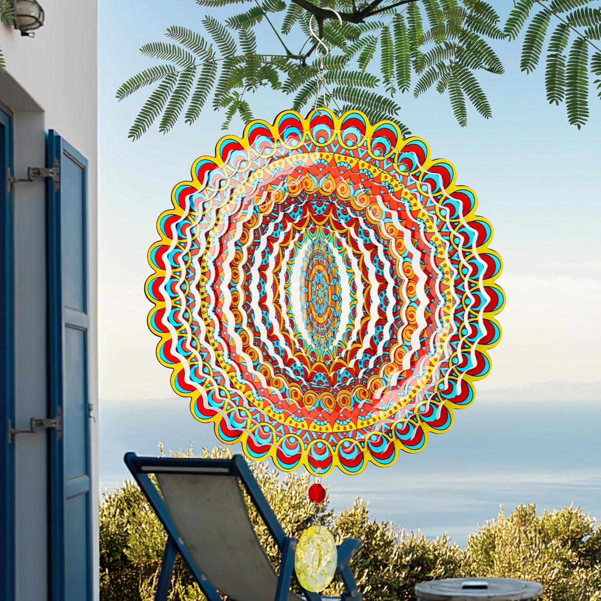 Wind Spinner, Hanging Wind Sculptures,Wind Spinners for Yard and Garden Decor,Yard Decorations