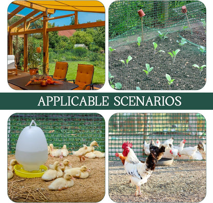 Plastic Garden Fencing Roll Safety Construction Barrier Outdoor Snow Mesh Fence Garden Netting, 1.2