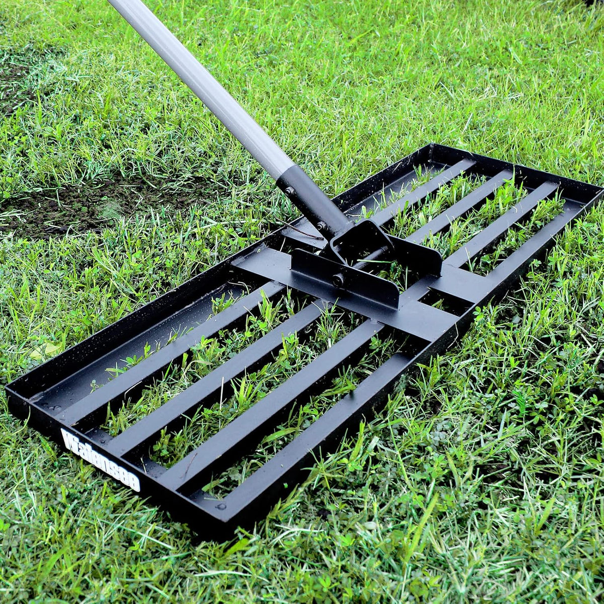 Walensee Lawn Leveling Rake, 7FT 30"x10" Levelawn Tool, Heavy Duty Effort Saving Lawn Level Tool