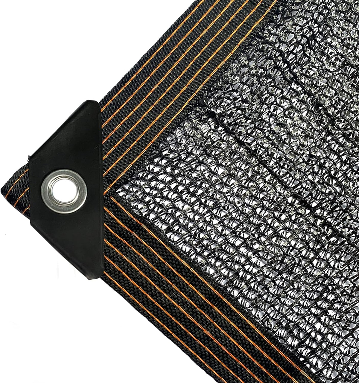 winemana 50% Black Shade Cloth, 20 x 30 FT Durable Mesh Tarp with Grommets, Garden Sunblock Shade