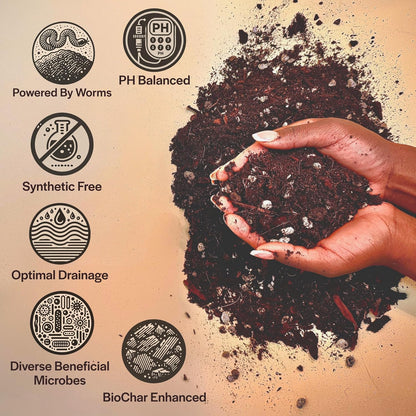 Craft Aroid Potting Mix- Elite Organic Alocasia, Philodendron, Monstera Soil Mix, Chunky, Well