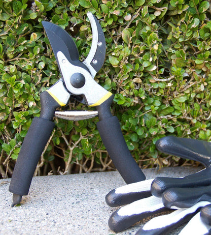Astorn 8" Premium Bypass Pruning Shears for Gardening - Heavy Duty, Ultra Sharp Garden Shears