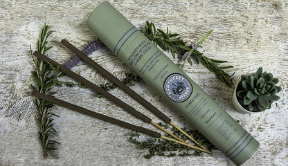 Nantucket Spider Mosquito Repellent Sticks 14 Pack and Holder | Repels Mosquitoes & Flies | Slate