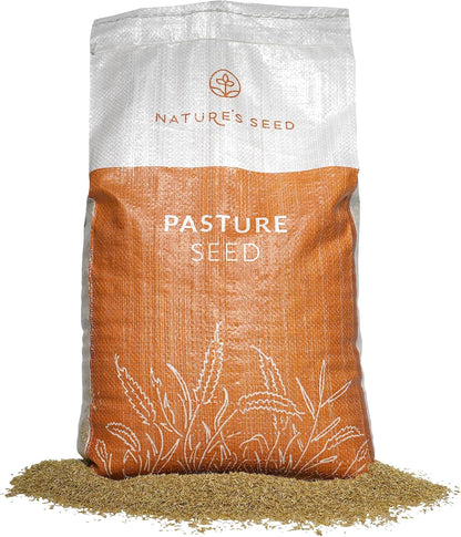Nature’s Seed Pig Forage Mix, Pasture Grass Seed Blend, Wildlife Food Plot for Deer, Elk and More