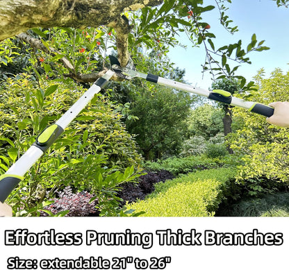 Loppers for Tree Trimming Heavy Duty Branch Cutter with Compound Action, Effortless Tree Pruner