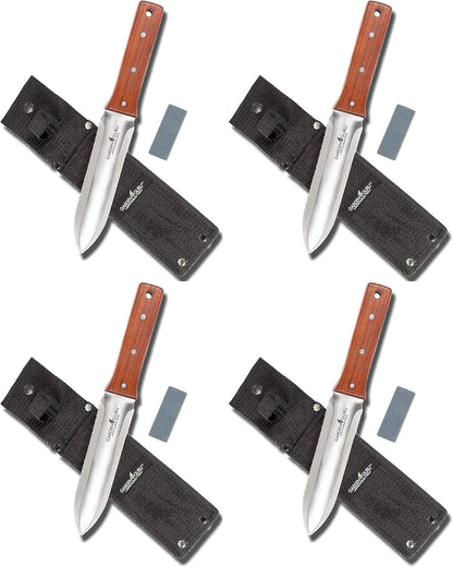 Garden Guru Hori Hori Garden Tool Deluxe Set for Weeding, Digging, Pruning, and Cultivating