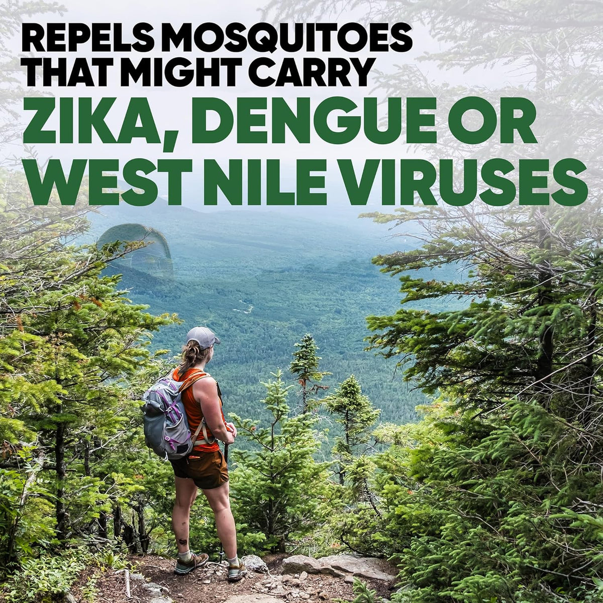 OFF! Deep Woods Sportsmen Insect Repellent Spritz, Maximum Strength, Bug Spray with up to 10 Hours