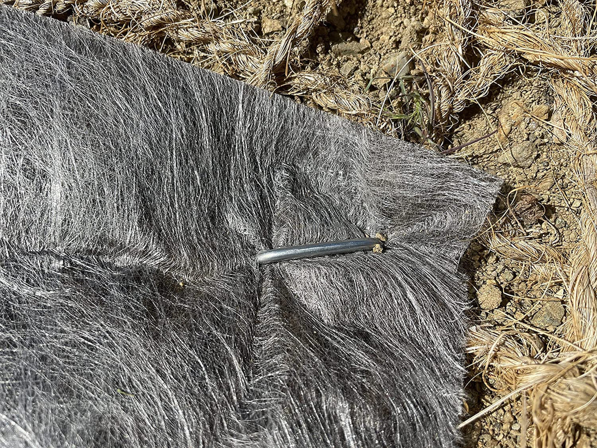 Sandbaggy 4 Inch Landscape Sod Staples | Great for Hard & Rocky Soil | Sharp Like a Knife | Tough