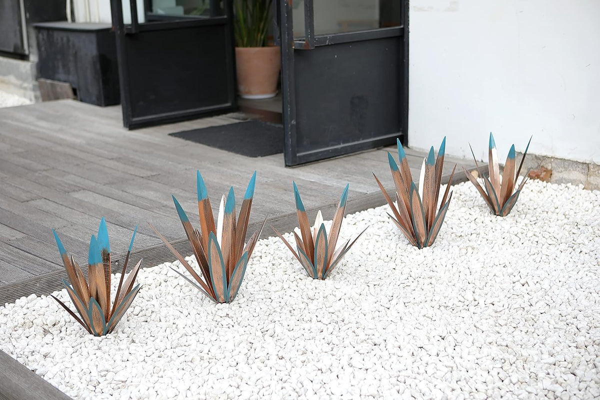 Metal Tequila Country Sculpture DIY Tequila Plant Home Décor Ornament Indooutdoor Statuette Patio
