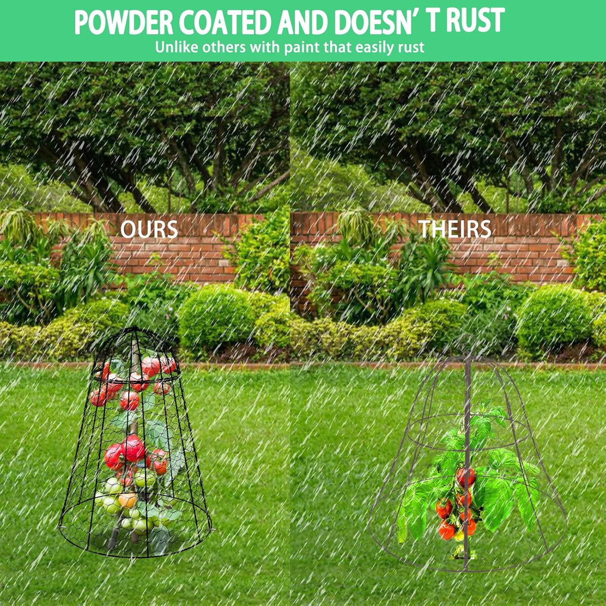 Garden Cloches for Plants Extra Large Sapbontchi Garden Cloche Chicken Wire Cloche for Plants Cages