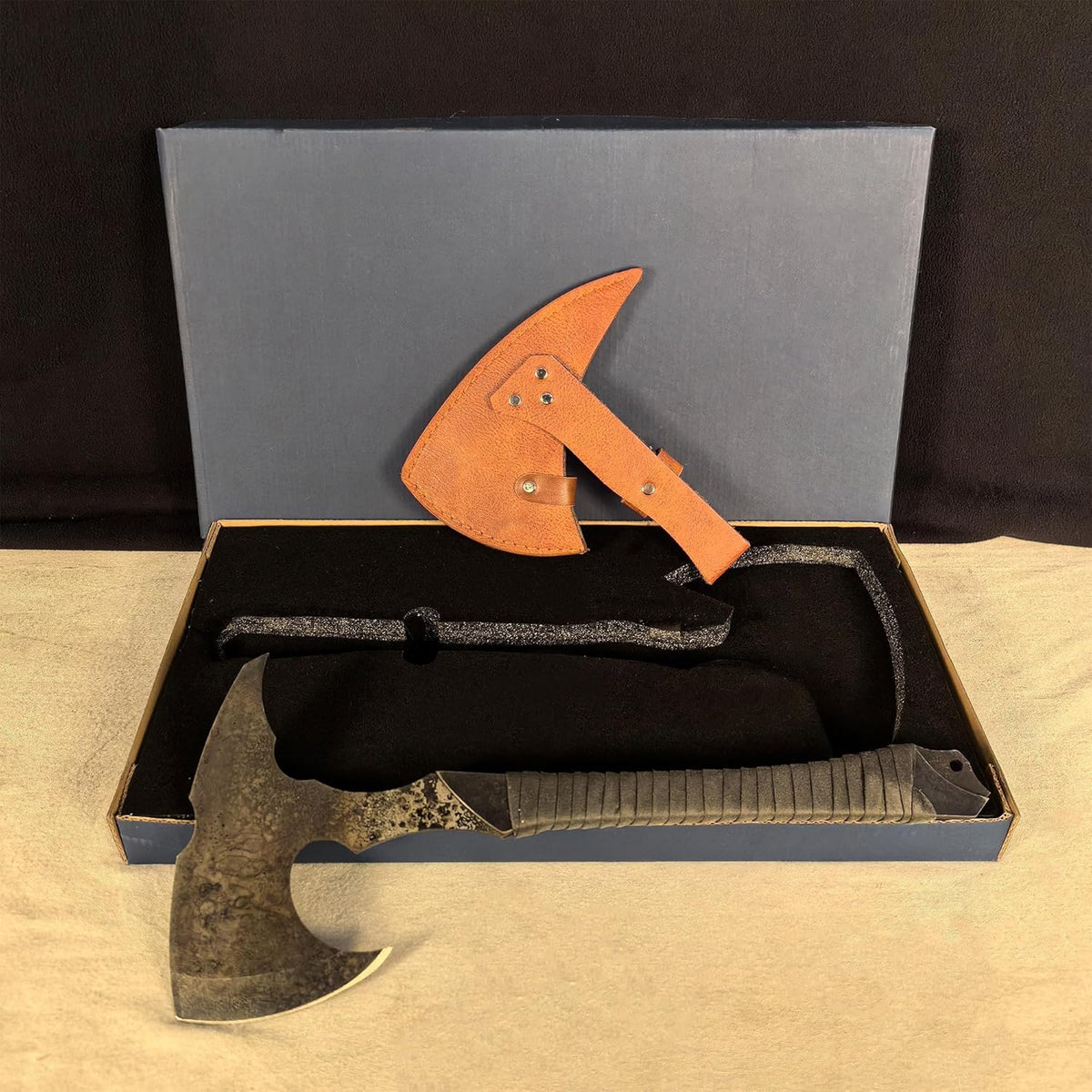 SV Handmade cast Manganese Steel Chopping Blade Sword, Full Tang, Outdoor, Hunting, Camping