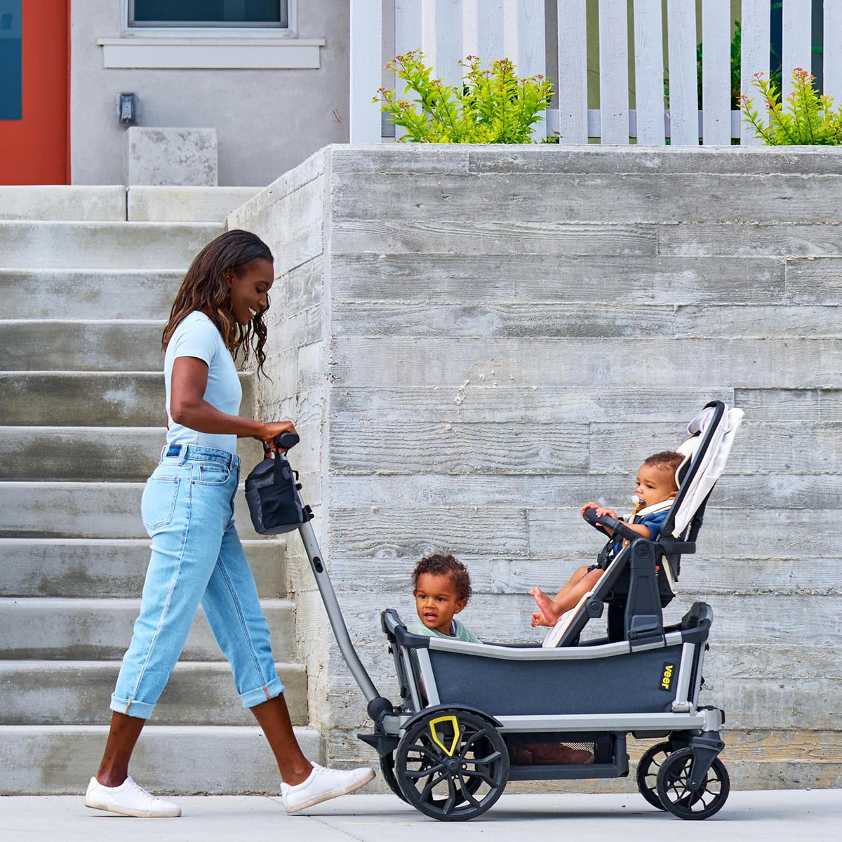 Veer Cruiser City | Premium Urban Wagon Stroller for Babies, Toddlers, and Kids | Traditional