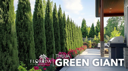 Thuja Green Giant | 50 Live Trees | Thuja standishii x plicata | Fast Growing Privacy Screen |