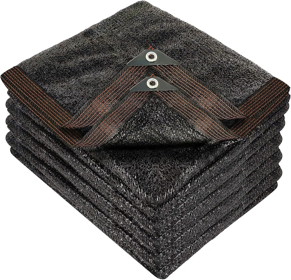 winemana 70% Black Shade Cloth, 20 x 20 FT Durable Mesh Tarp with Grommets, Resistant Garden Sun