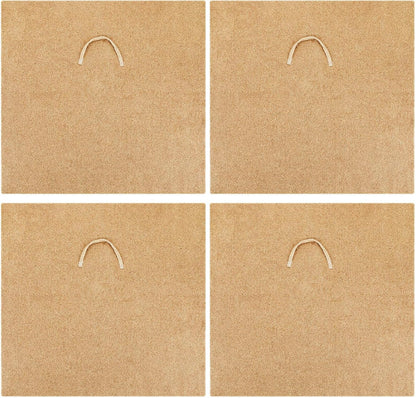 Zubebe 4 Pcs 2 ft x 2ft Worm Blanket Farm Kit Worm Bin Blanket Worms for Composting Fits Many Bin