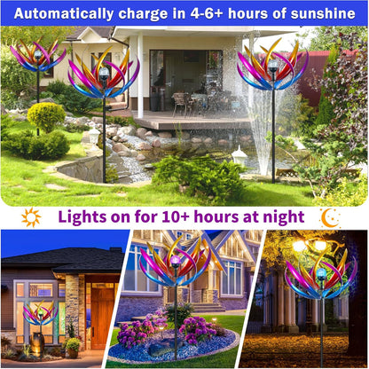 Wind Spinners Outdoor for Yard and Garden - Wind Sculptures & Spinners - 70 Inch Wind Spinner with
