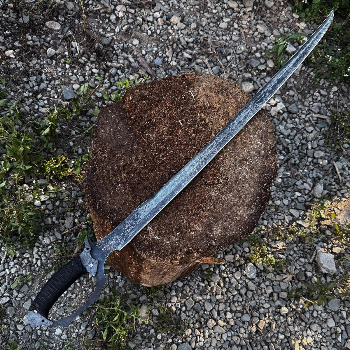 High Manganese Steel Blade Machete for Cutting Trees Heavy Duty Full Tang Outdoor Survival Hunting