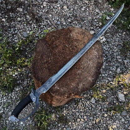 High Manganese Steel Blade Machete for Cutting Trees Heavy Duty Full Tang Outdoor Survival Hunting