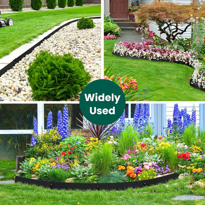 Metal Landscape Edging Galvanized Steel Edging Metal Garden Edging Border 40 Inch Strips 8 Inch