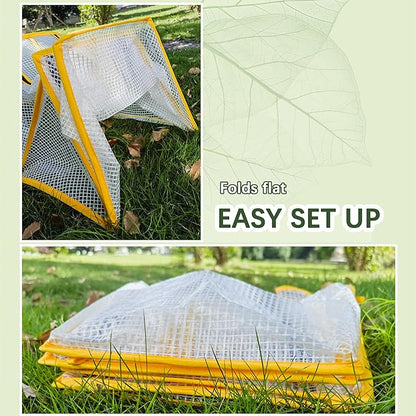 47.2" *14.6" *13.4" Foldable Garden Accelerator Plants Cover Freeze Protection for Raised Bed, Mini